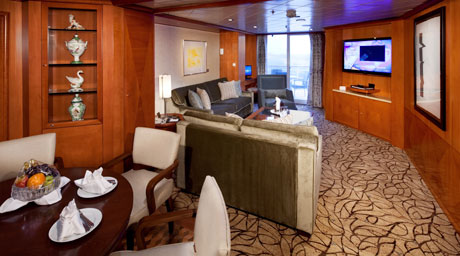 Celebrity Suites are among the best in the industry