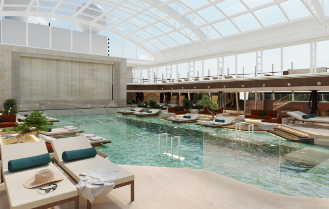 Indoor pool for all-weather relaxation