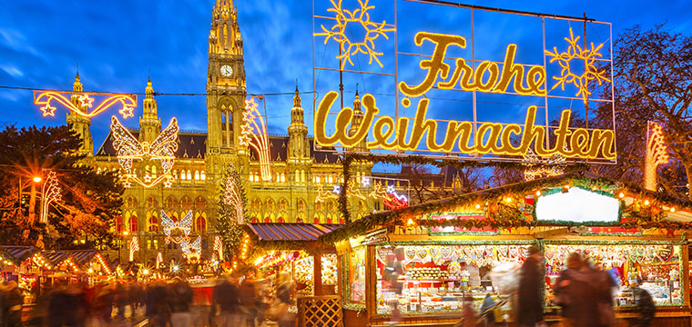 Shop in the famous Christmas Markets in Europe