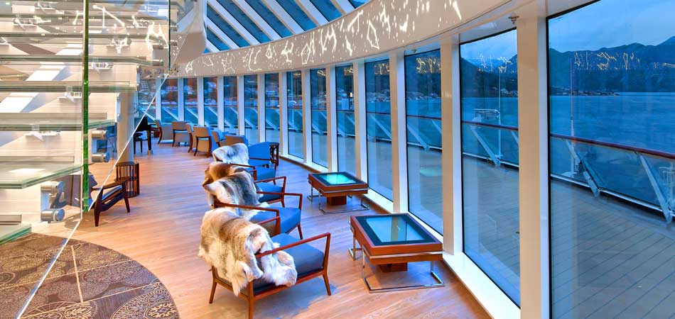 Viking Ocean Ship Explorers’ Lounge