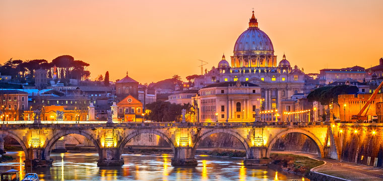 Europe at Sunset is a sight you'll never forget
