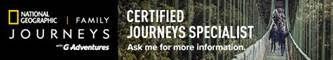 National Geographic Certified Journeys Specialist